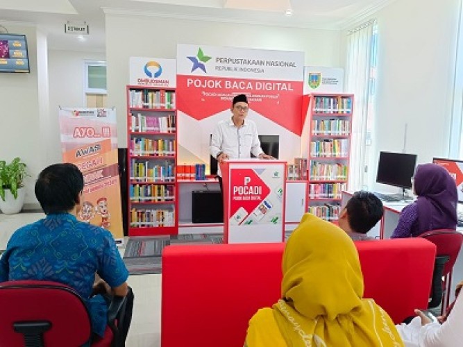 Launching Pojok Pengawasan di Pocadi MPP, Ketua Bawaslu Kudus Harap Tingkatkan Literasi Kepemiluan