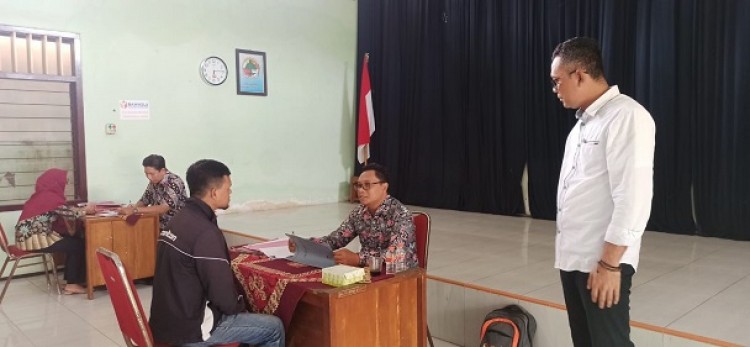 447 Orang Ikuti Tes Wawancara Panwaslu Kelurahan/Desa