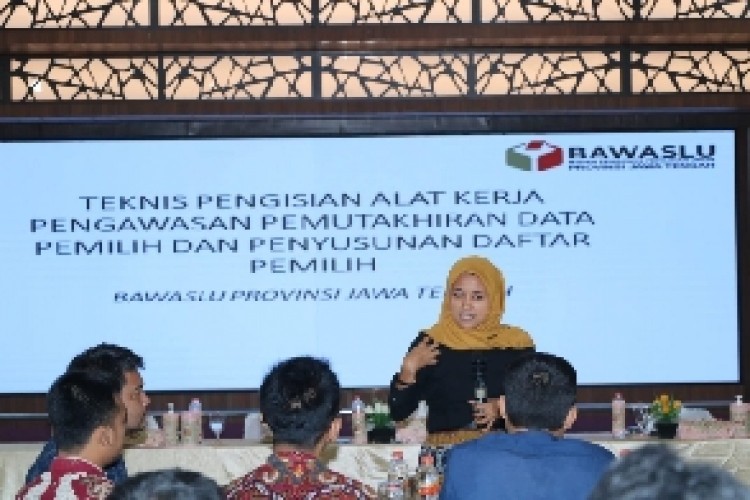 Anggota Bawaslu Jateng: Awasi Tahapan Coklit Dengan Benar