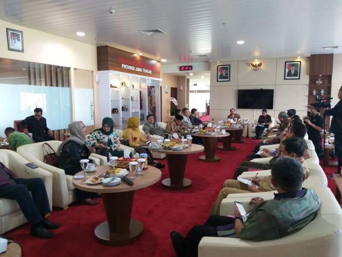 Bawaslu Jateng Hadiri Agenda Kunjungan Komisi II DPR RI