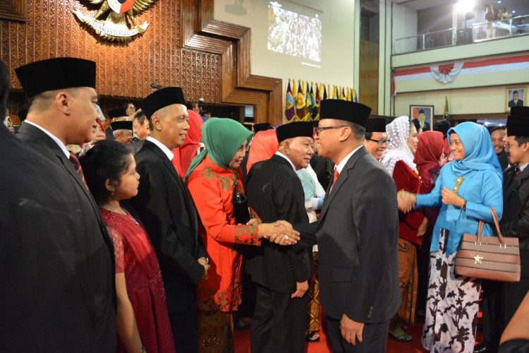 Bawaslu Jawa Tengah Hadiri Pelantikan DPRD Jateng Hasil Pemilu 2019