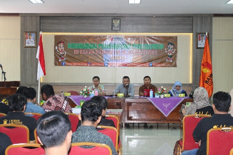 Bawaslu Kudus Ajak Komunitas Blogger Kudus Menjadi Pengawas Pemilu Partisipatif