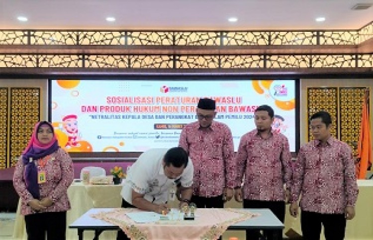 Bawaslu Kudus dan Dinas PMD Bangun Kesepakatan