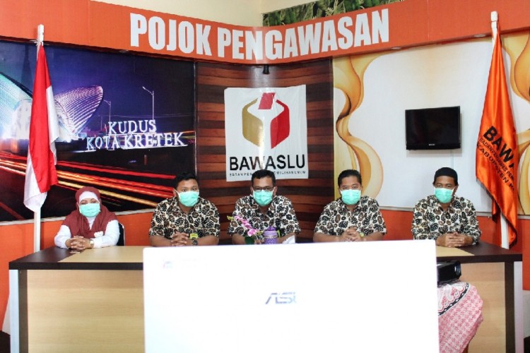 Bawaslu Kudus Hadiri Silatnas dan Sosialiasasi Tatacara Penanganan Sengketa