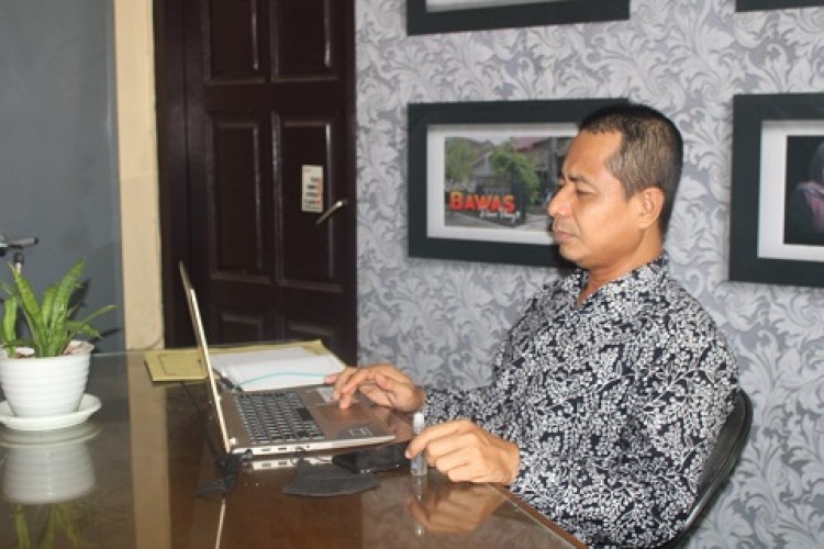 Bawaslu Kudus Ikuti Rakor Lanjutan Pelaksanaan SKPP Dasar Tahun 2021