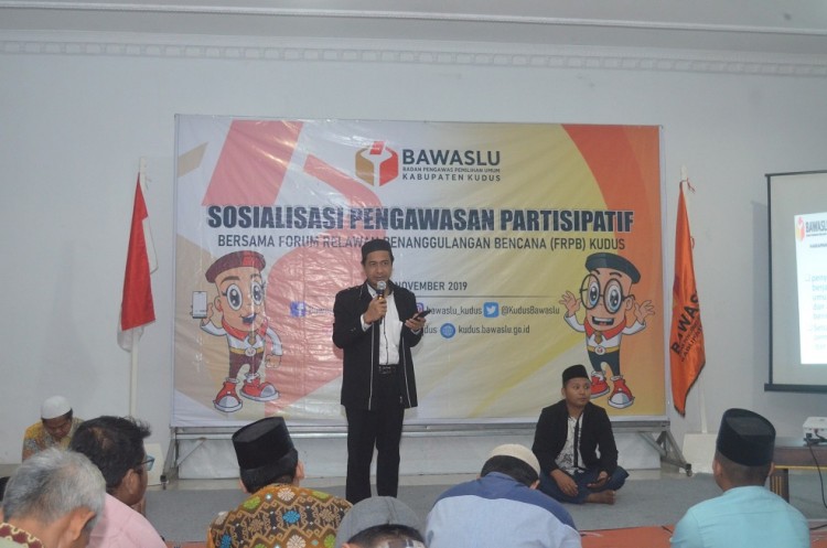 Bawaslu Kudus Rangkul FRPB Kudus Menjadi Pengawas Partisipatif