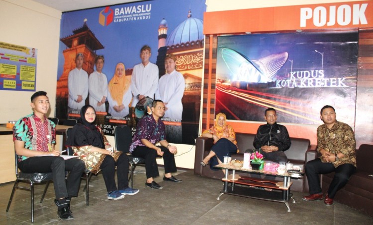 Bawaslu Provinsi Jawa Tengah Supervisi Validasi Data Penanganan Pelanggaran Pemilu 2019