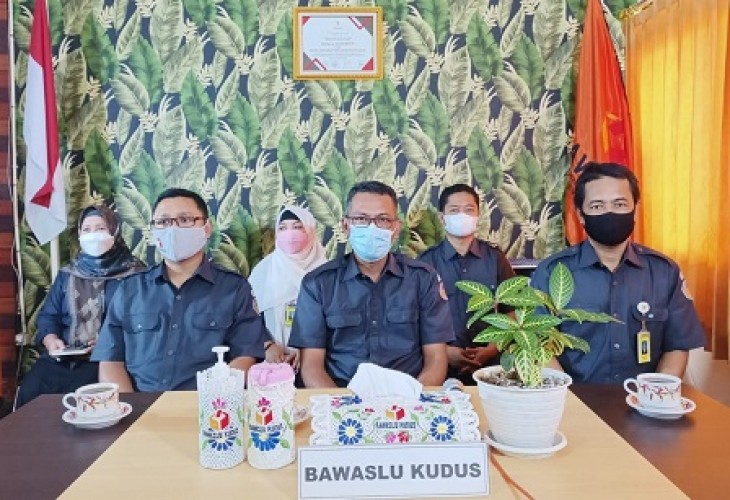 Eratkan Silaturrahim di Tengah Pandemi, Bawaslu Jateng Gelar Halal Bihalal Virtual