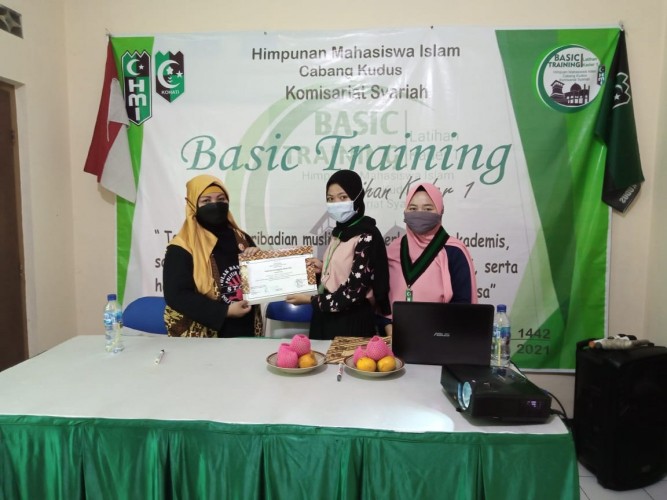 Gelar Latihan Kader I (Basic Training), HMI Cabang Kudus  Jalin Kerjasama dengan Bawaslu Kudus