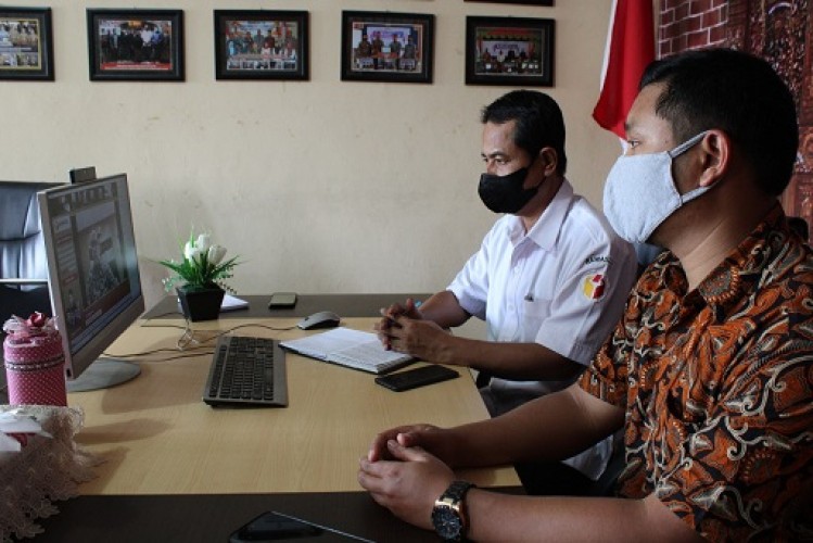 Jelang Pelaksanaan SKPP Dasar, Bawaslu Kudus Ikuti Rakor Persiapannya