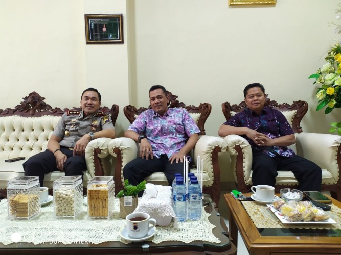 Kapolres Kudus Apresiasi Kerja Bawaslu dan Peran serta Masyarakat dalam Pemilu