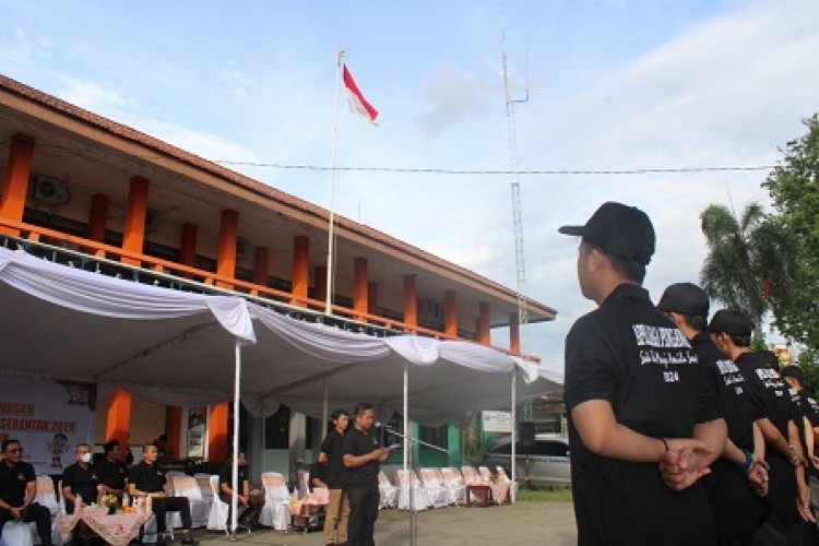 Lewat Apel Siaga Pengawasan, Bawaslu Kudus Optimalkan Pengawasan Pemilu