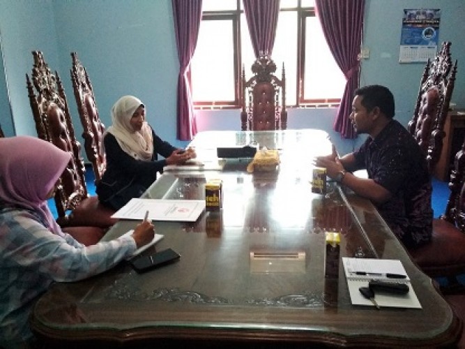 Membahas Perjanjian Kerjasama,  Bawaslu Kudus Dengan UMKU Adakan Pertemuan