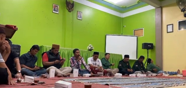 Panwascam Dawe Lakukan Sosialisasi Pengawasan Partisipatif Kepada Satgas Linmas Se-Kecamatan Dawe