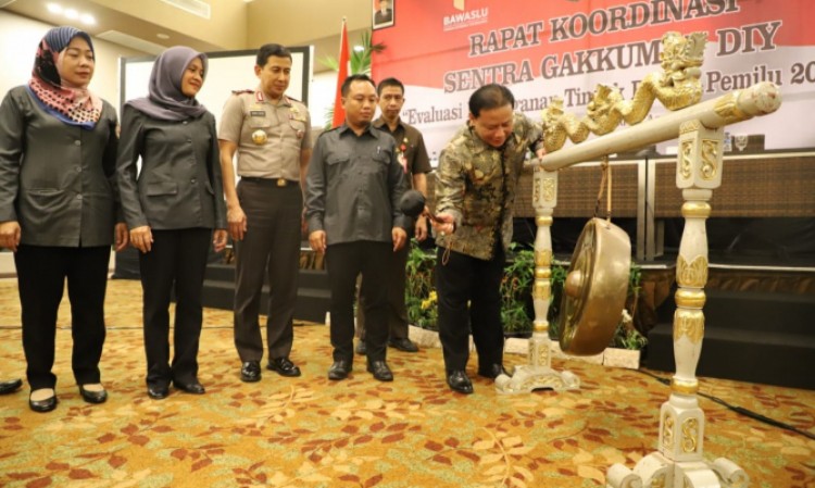 Rakor di Yogyakarta, Abhan Harap Evaluasi Penyempuranaan Gakkumdu