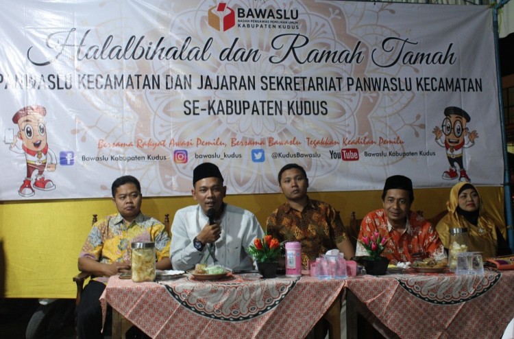 Ramah Tamah Akhiri Masa Kerja Panwaslu Kecamatan se-Kudus