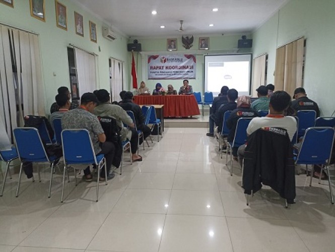 Tahapan Kampanye dan Logistik Semakin Dekat, Panwascam Dawe Adakan Rakor Persiapan