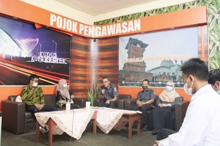 Terima Mahasiswa Magang, Wujud Sinergitas Bawaslu Kudus dengan UMKU