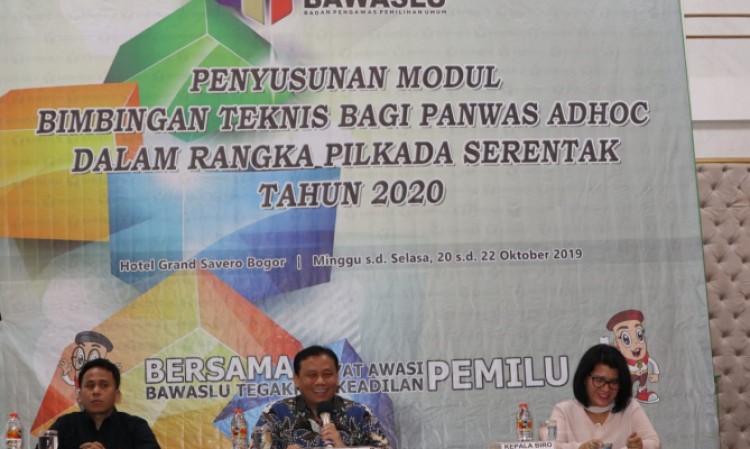 Tingkatkan Kapasitas Kerja, Bawaslu Susun Modul Bimtek Pengawas Ad hoc