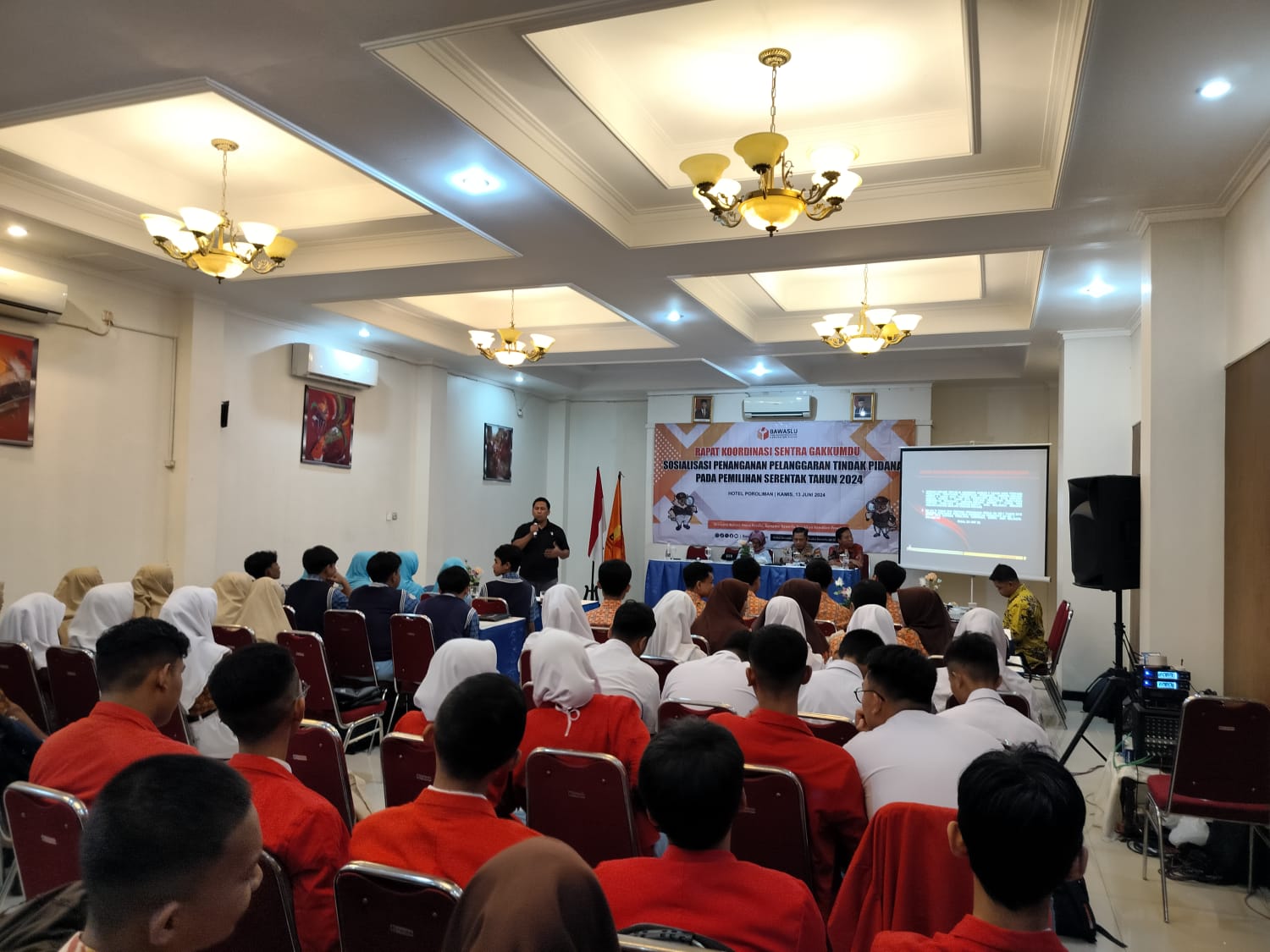 13 Juni 2024 Sosialisasi Sentra Gakkumdu Pada Pemilihan Serentak Tahun 2024 Sasar SiswaSiswi di Kudus