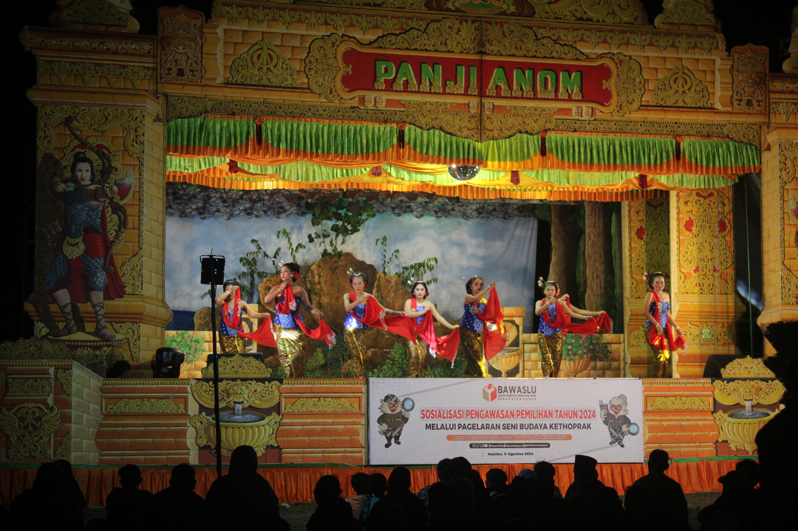 11 Agustus 2024 Ciptakan Kondusifitas Wilayah Dalam Pemilihan 2024 Melalui Gelar Budaya Ketoprak