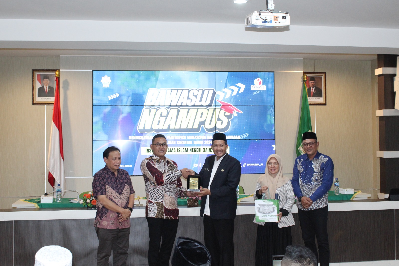 20 Agustus 2024 Bawaslu Ngampus Kolaborasi Bawaslu dan IAIN Kudus Sukseskan Pemilihan Serentak Tahun 2024