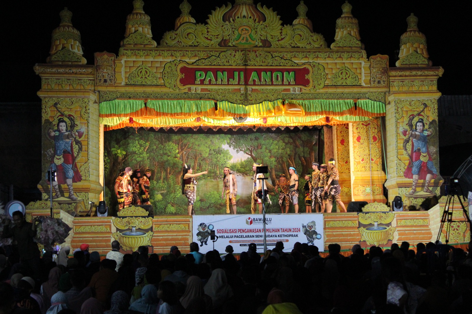 7 Agustus 2024 Ketoprak Jadi Media Sosialisasi Pemilihan