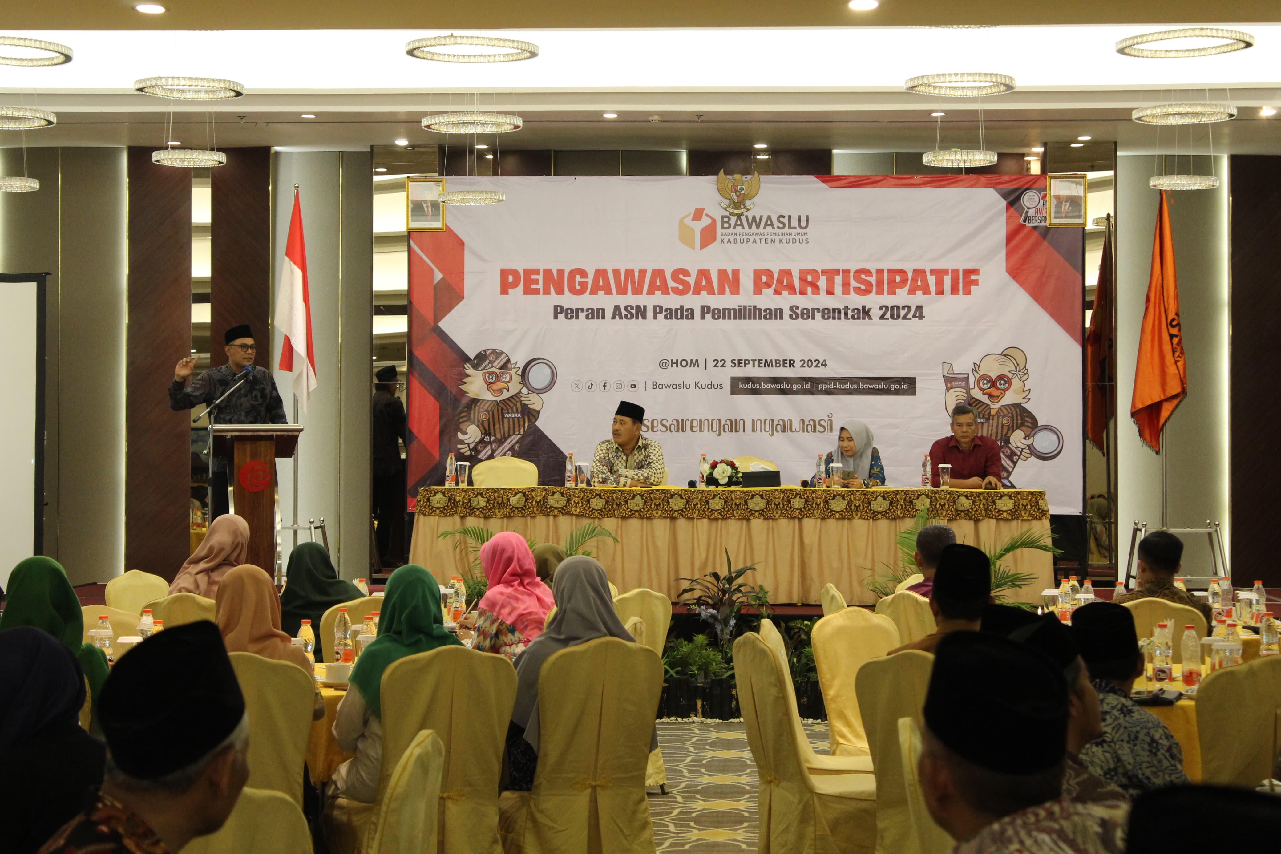 22 September 2024 Bawaslu Kudus Gandeng ASN Kemenag untuk Netral di Pilkada 2024