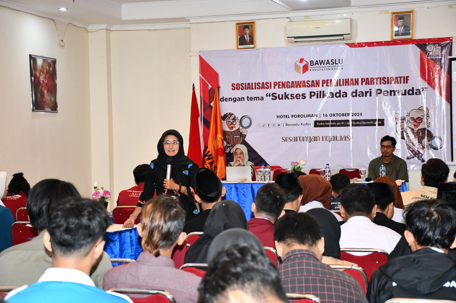 16 Oktober 2024 Pemuda Harus Ambil Peran Sukseskan Pemilihan 2024