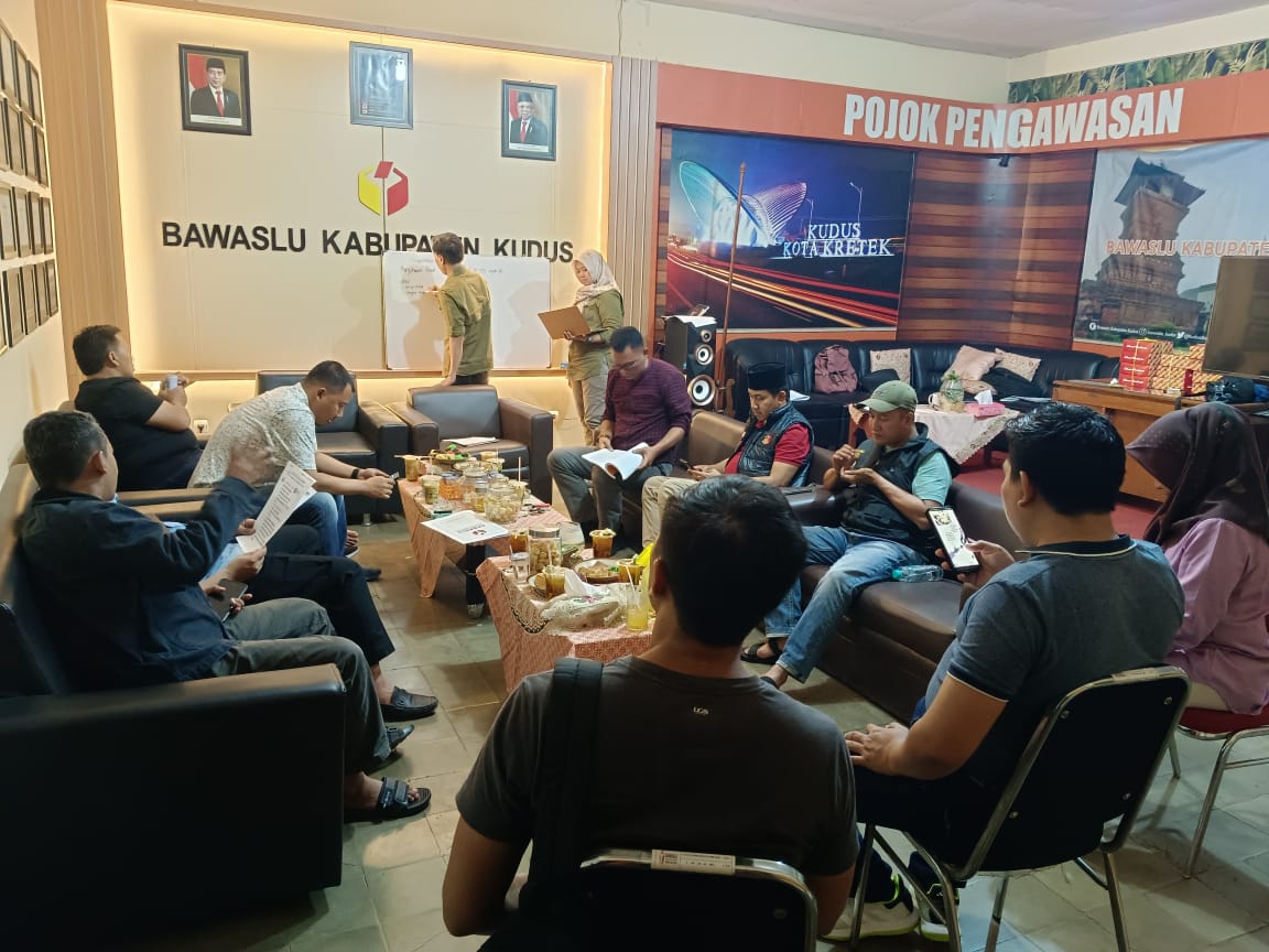 21 Oktober 2024 Bawaslu Kudus Kembali Dapat Laporan Adanya Intimidasi Pada Guru Swasta