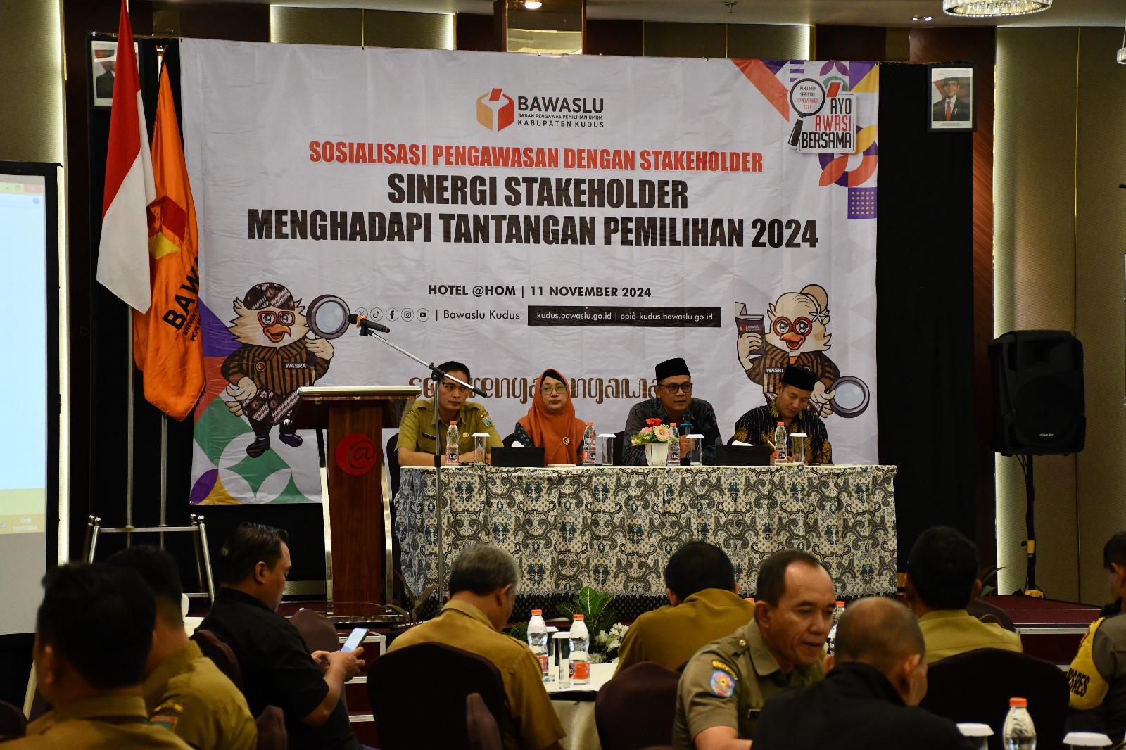 11 November 2024 Jalin Sinergi dengan Stakeholder Kunci Sukses Pelaksanaan Pemilihan Serentak 2024