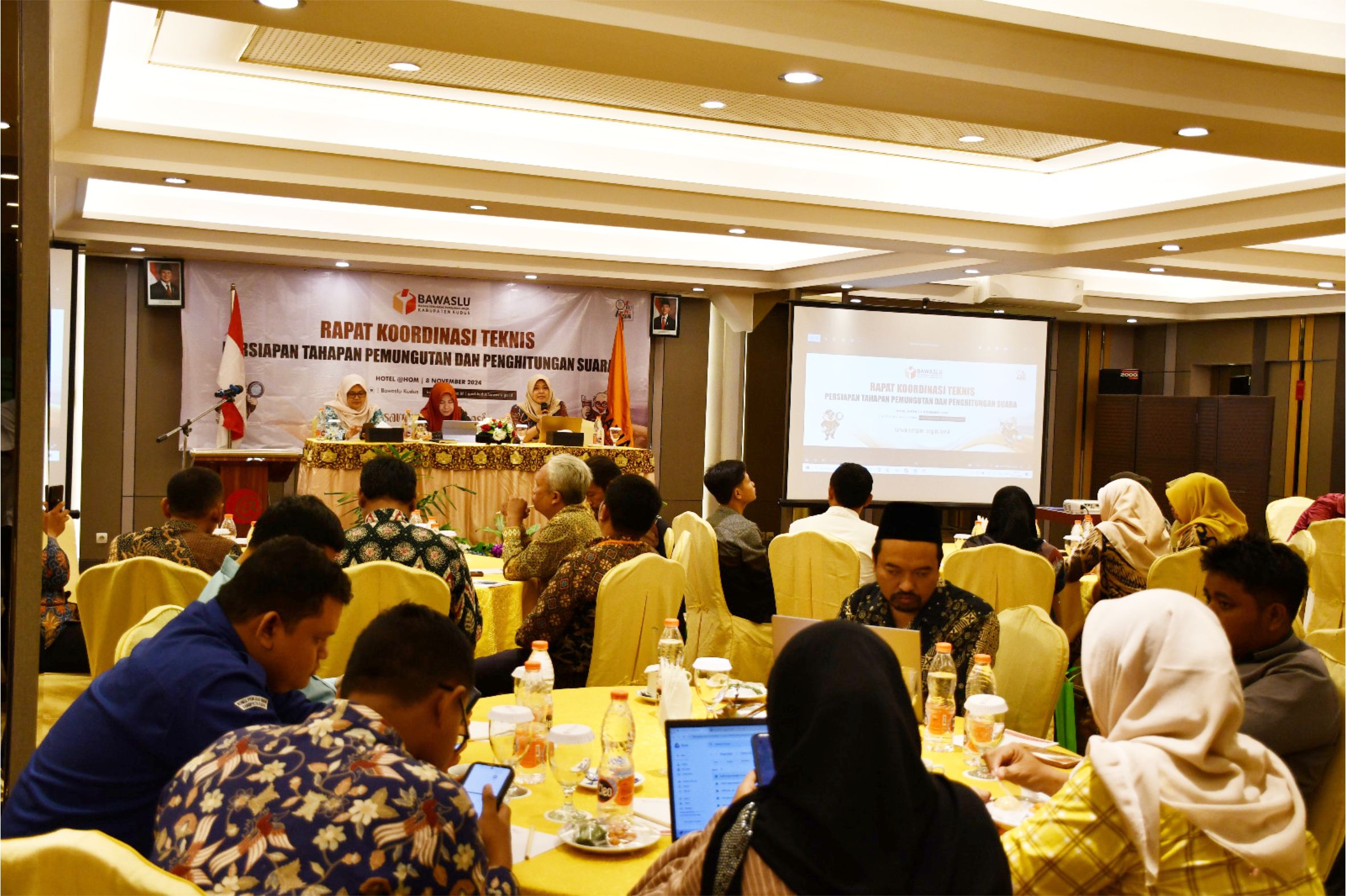 8 November 2024 Pemantapan Persiapan Tahapan Pemungutan dan Penghitungan Suara