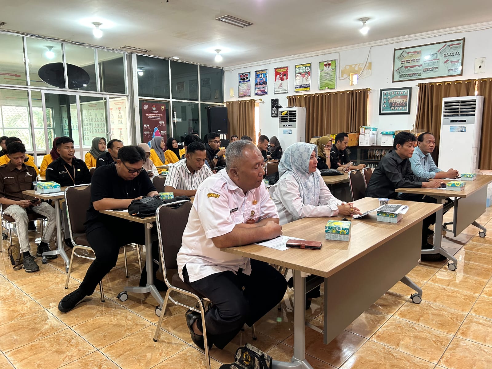 25 Juni 2025 Bawaslu Kudus Hadiri Sosialisasi Pemutakhiran Data Pemilih Berkelanjutan Tahun 2025 di KPU Kudus