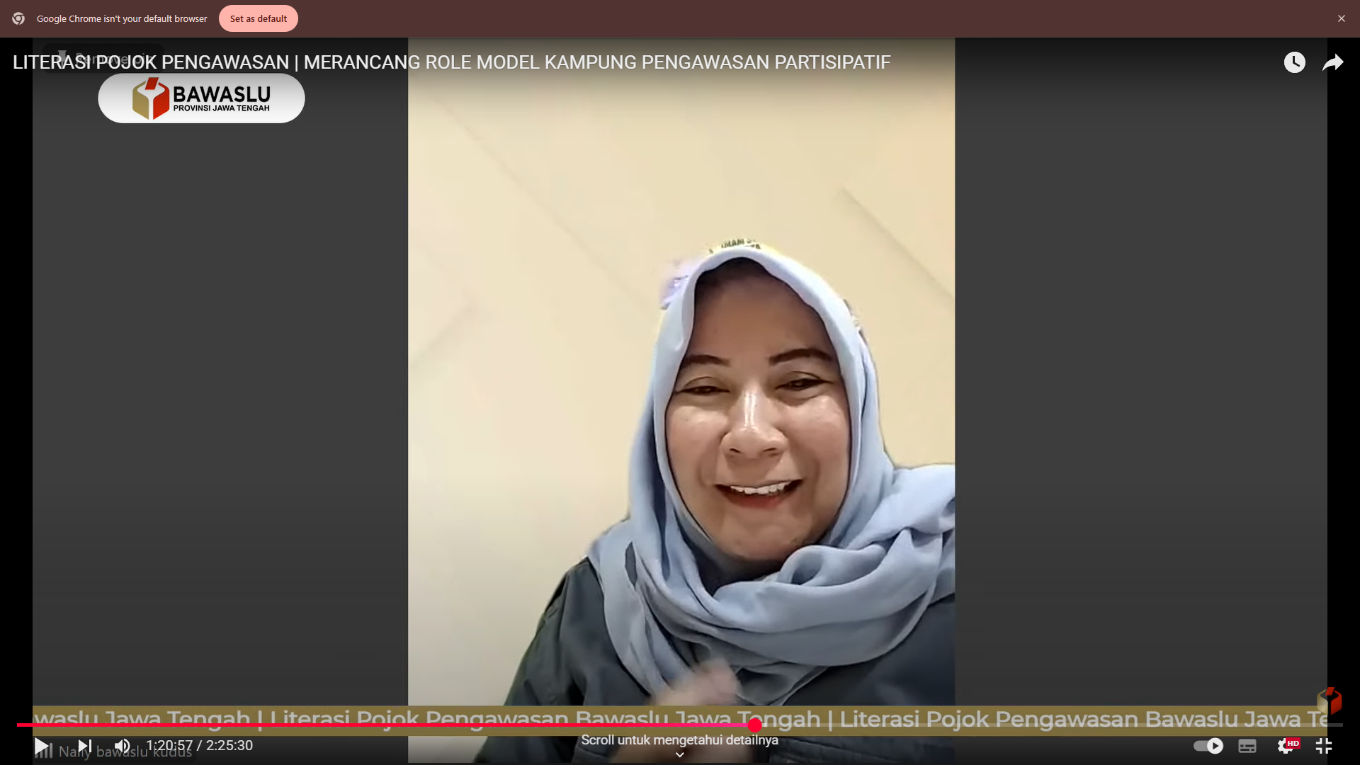 7 Juli 2025 Merawat Semangat Pengawasan dari Desa, Bawaslu Kudus Ikuti Literasi Volume 2 Pojok Pengawasan
