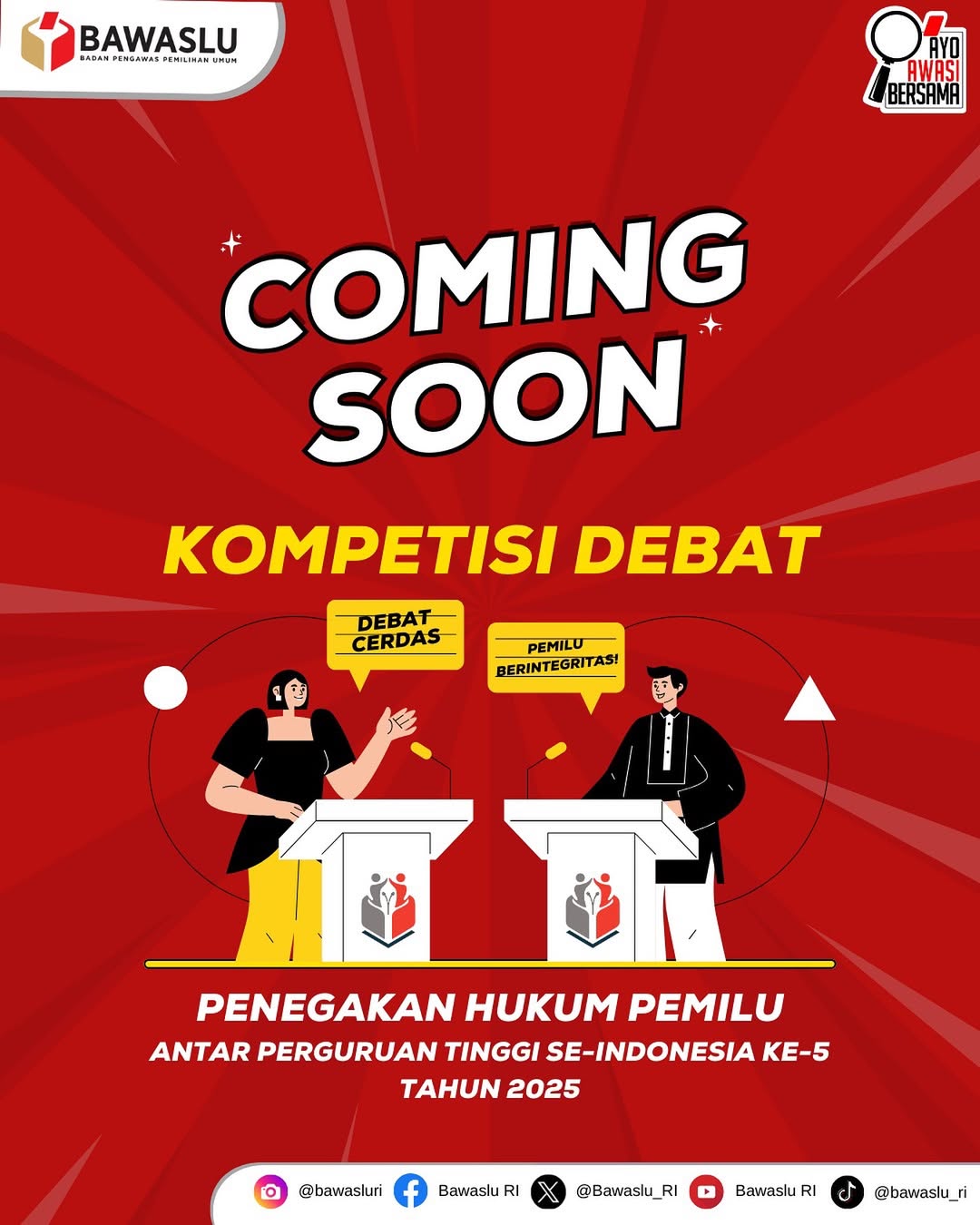 2 September 2025 Dari Kampus ke Panggung Demokrasi, Debat Pemilu 2025 Hadir Kembali