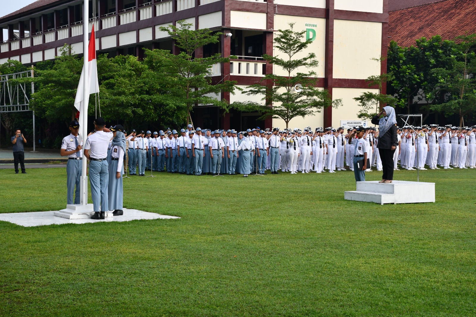22 September 2025 Septy Ajak Siswa SMK Wisuda Karya Jadi Generasi Sadar Demokrasi