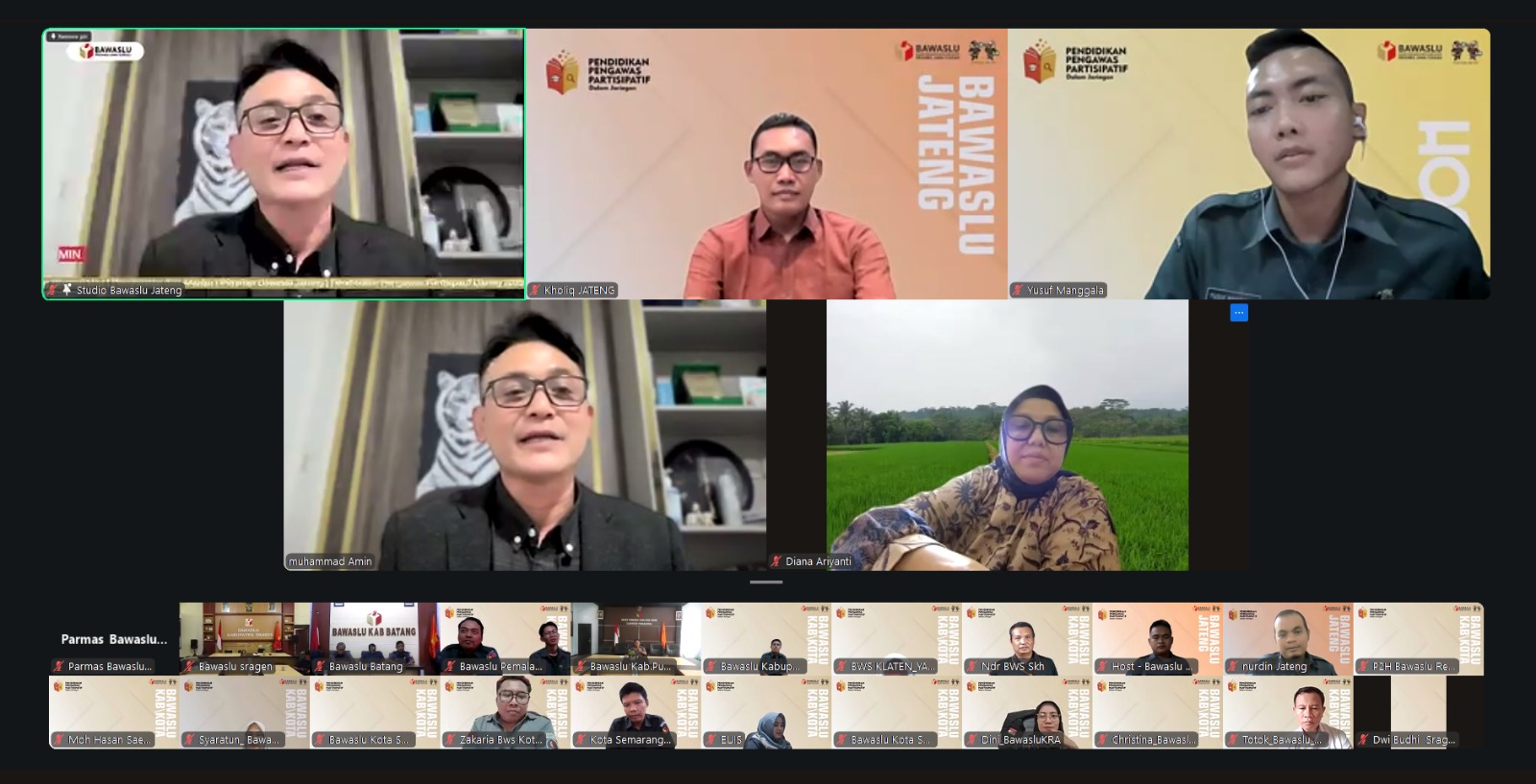 27 Oktober 2025 37 Kader Pengawas Kudus Antusias Ikuti Pengenalan P2P Bersama Bawaslu Jateng