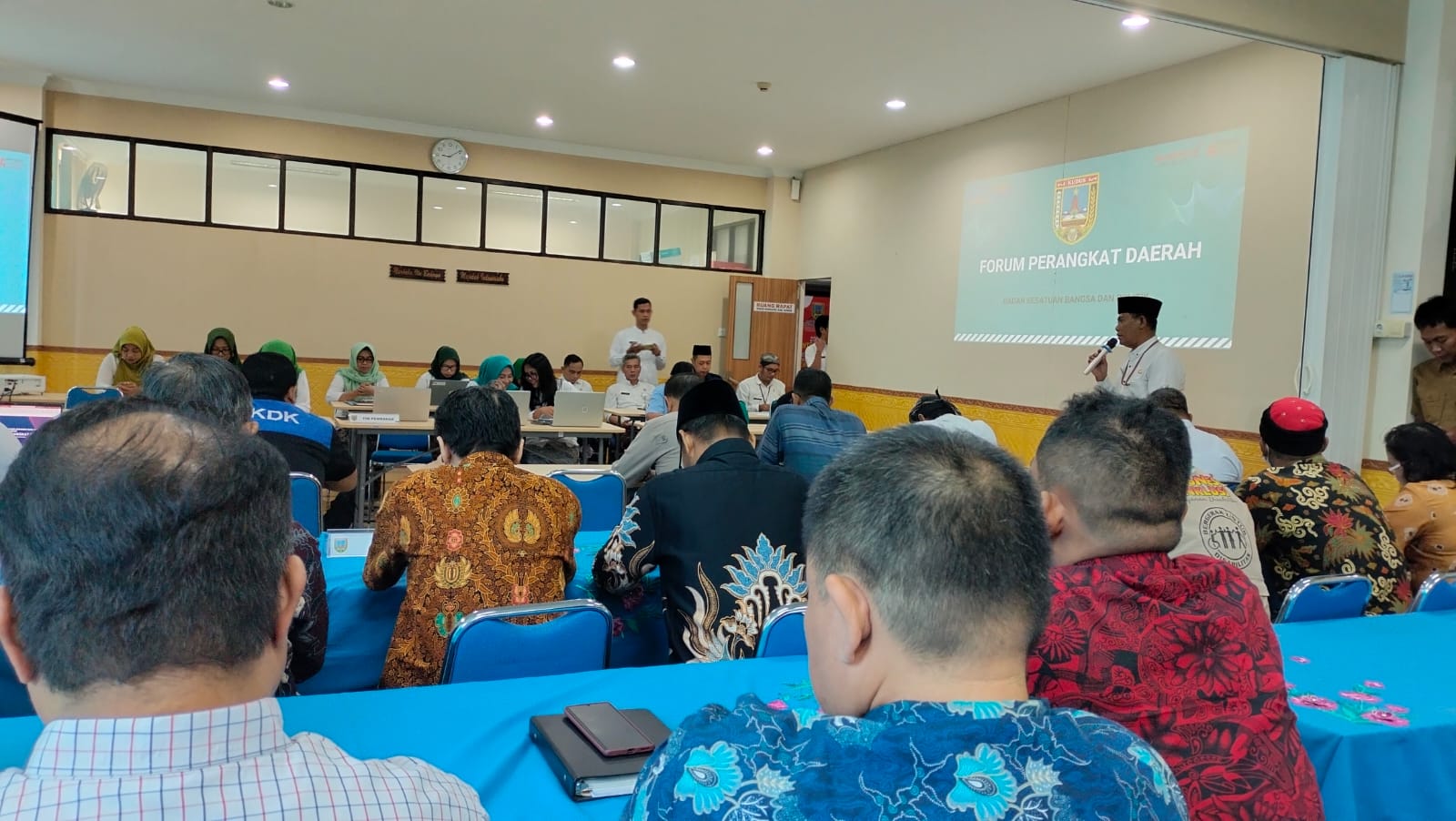 19 Februari 2026 Ketua Bawaslu Kudus Hadiri Forum Perangkat Daerah Kesbangpol