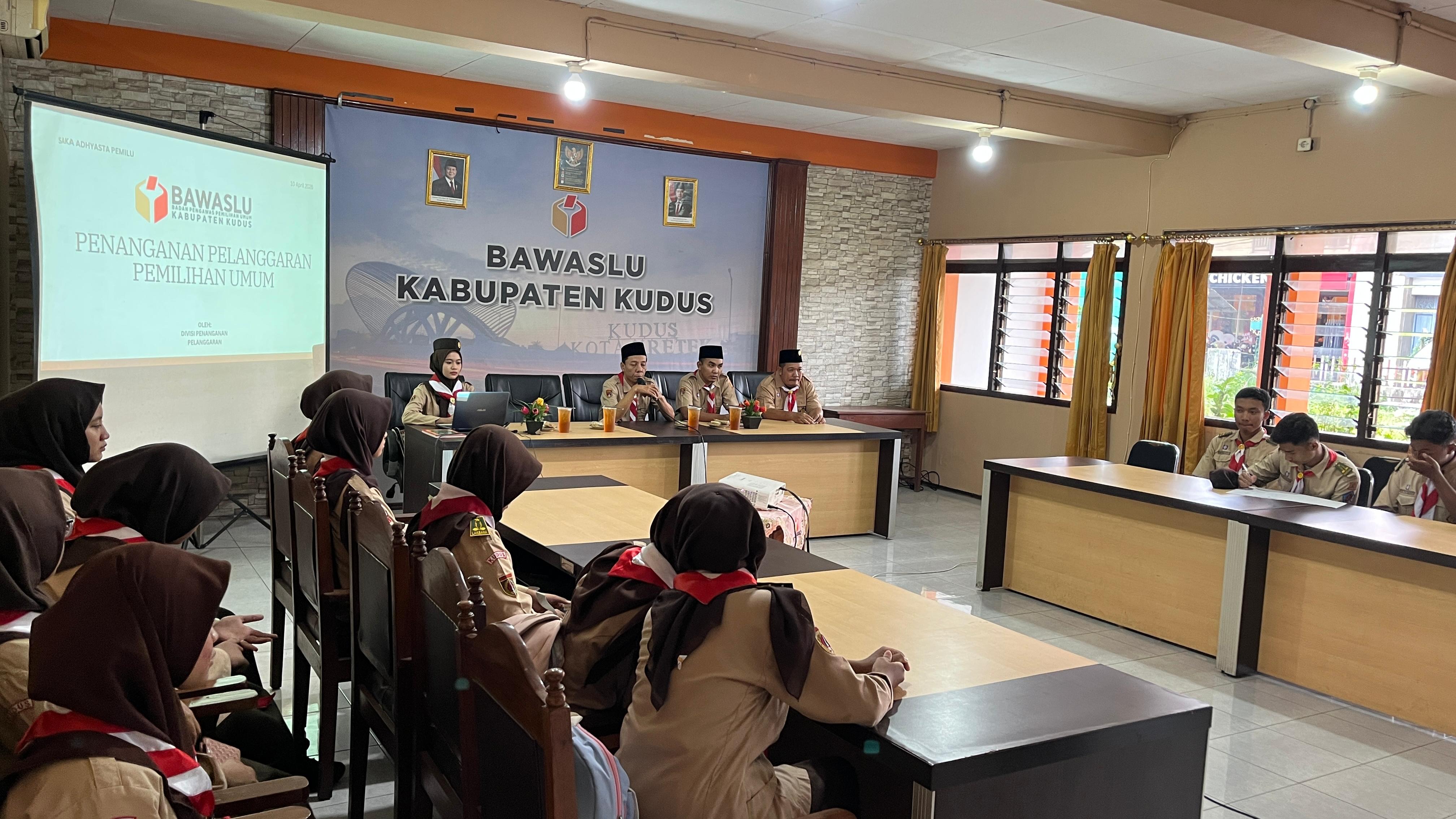 10 April 2026 Saka Adhyasta Kudus Kembali Aktif, Bekali Anggota Pemahaman Pelanggaran Pemilu