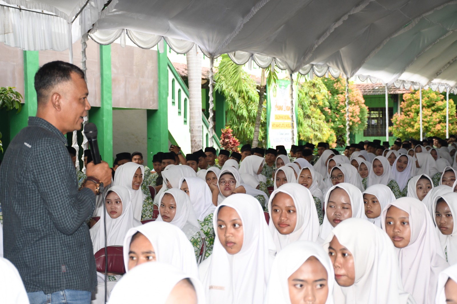 16 Mei 2026 Bawaslu Kudus Jadikan Pemilihan OSIS sebagai Sarana Edukasi Demokrasi melalui Bawaslu Goes To School di MA Nahdlat
