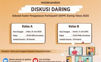 70 Kader Pengawas di Kudus Bakal Ikuti Webdiskusi