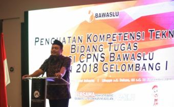 Afif Minta CPNS Mengenal Bawaslu Seperti Rumah Sendiri