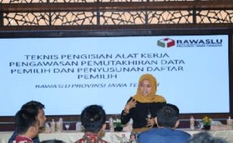Anggota Bawaslu Jateng: Awasi Tahapan Coklit Dengan Benar