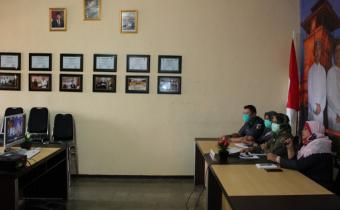 Arahan Ketua Bawaslu RI dalam Rakor Daring di Bawaslu Jawa Tengah