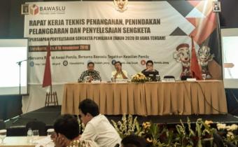 Bawaslu Jateng Siapkan Penanganan Penyelesaian Sengketa Pemilihan 2020