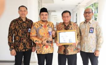 Bawaslu Kembali Raih Badan Publik Informatif