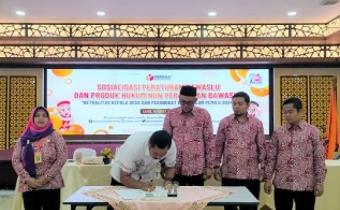 Bawaslu Kudus dan Dinas PMD Bangun Kesepakatan