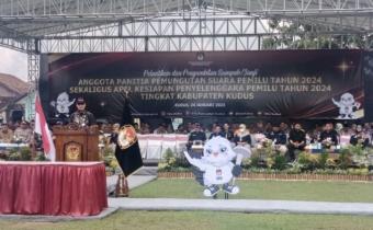 Bawaslu Kudus Hadiri Prosesi Pelantikan 396 Anggota PPS