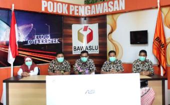 Bawaslu Kudus Hadiri Silatnas dan Sosialiasasi Tatacara Penanganan Sengketa