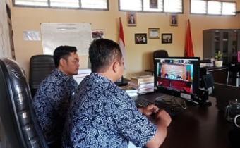Bawaslu Kudus Hadiri Sosialisasi dan Launching Sistem Informasi Mediasi dan Adjudikasi (Simedia)